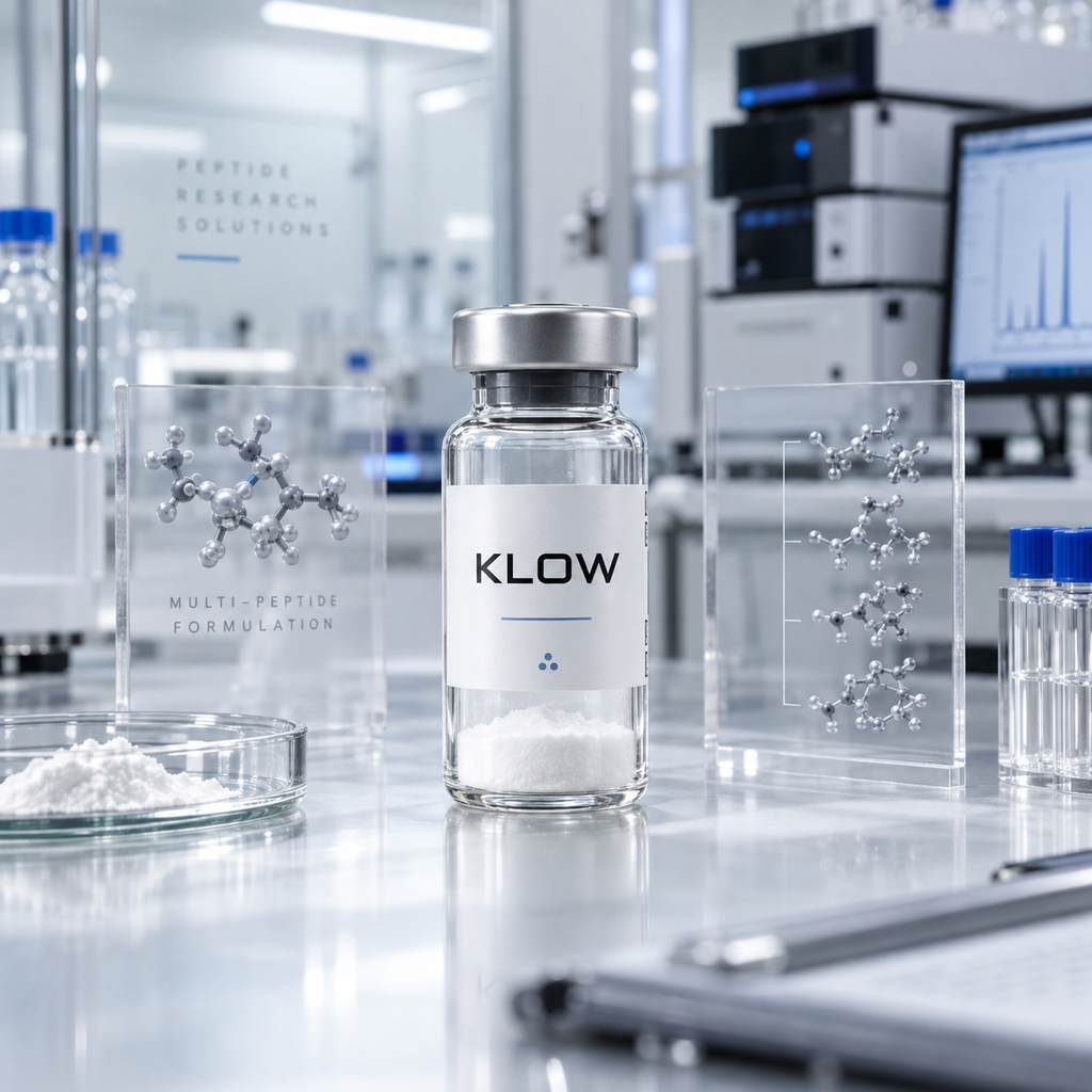 KLOW specialty peptide blend for research and biotechnology projects