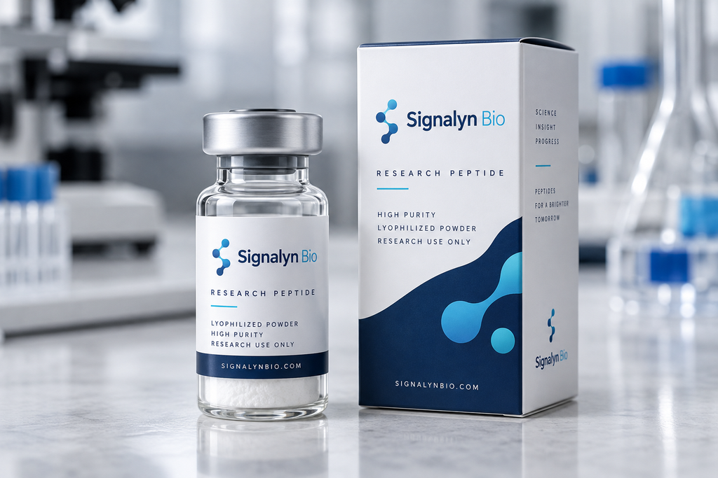 Custom retatrutide peptide vial labels and packaging